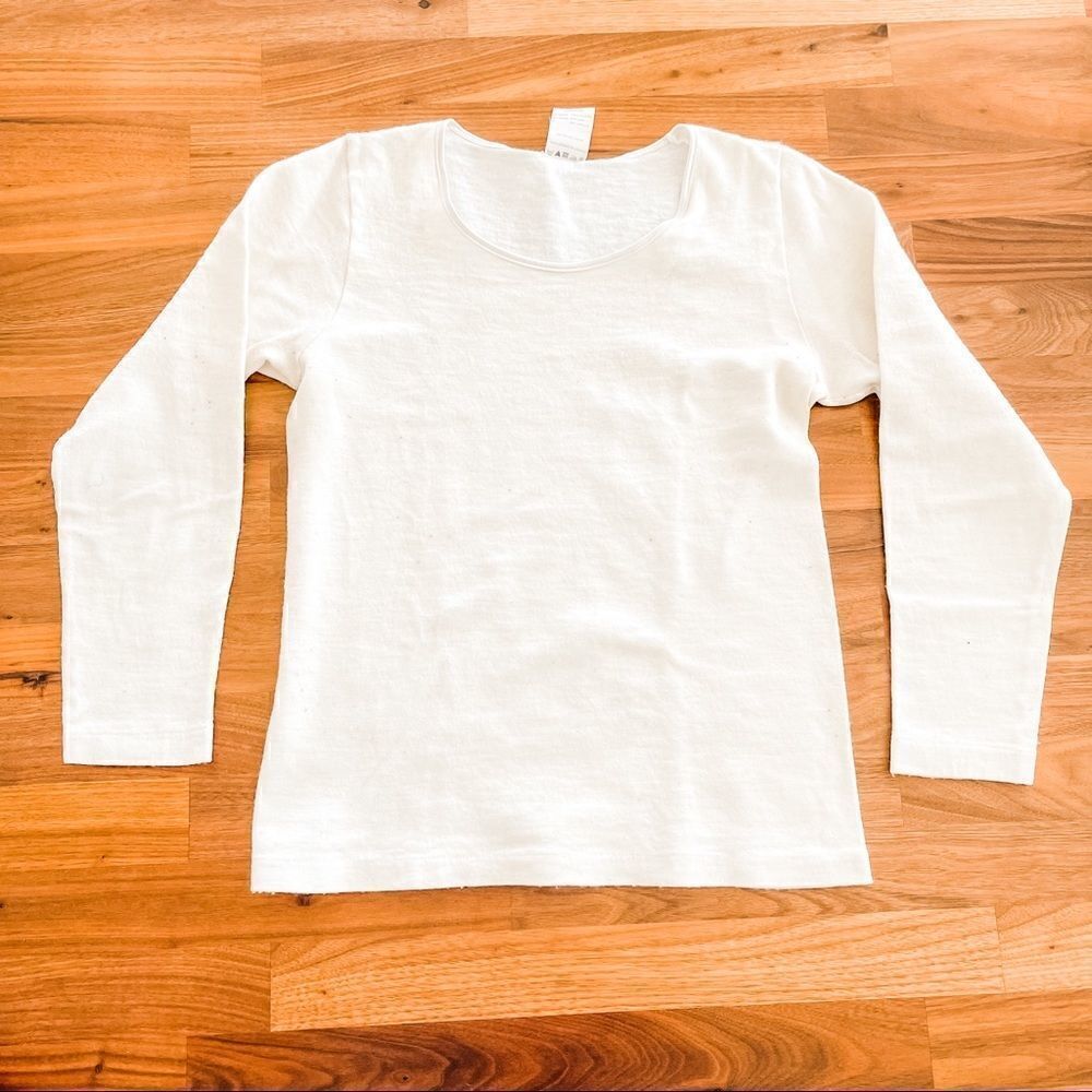 🍋 Girls’ Cozy Thermal Long Sleeve Tee
